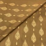 Viscose Gold Print D26D123