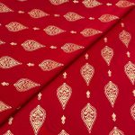 Viscose Gold Print D26D124