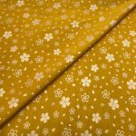 Viscose Gold Print D26D130