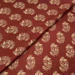 Viscose Gold Print D26D132