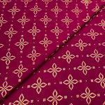 Viscose Gold Print D26D143