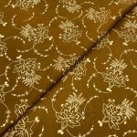 Viscose Gold Print D26D144