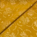Viscose Gold Print D26D147