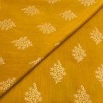 Viscose Gold Print D26D150