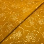 Viscose Gold Print D26D151