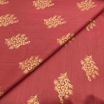 Viscose Gold Print D26D153