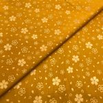 Viscose Gold Print D26D154