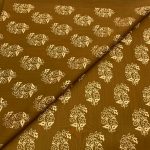 Viscose Gold Print D26D158