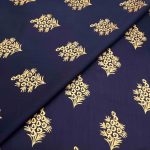 Viscose Gold Print D26D171