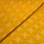 Viscose Gold Print D26D181