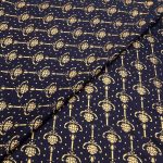 Viscose Gold Print D26D182