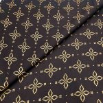 Viscose Gold Print D26D183