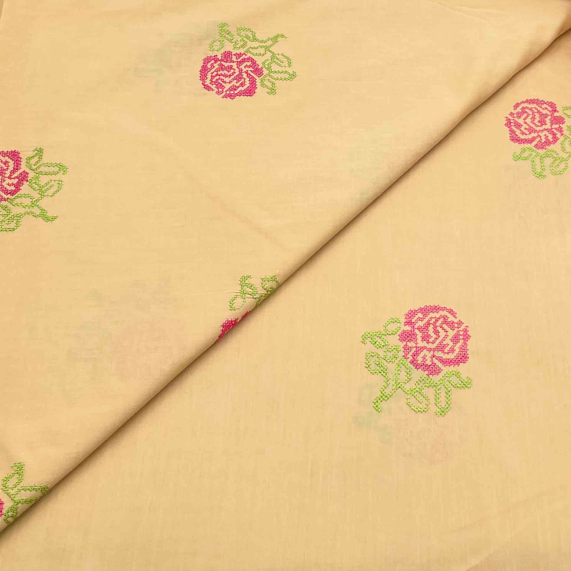 block prints embroidery new-28 Lawn Embroidery Wider D26D196 - Image 1