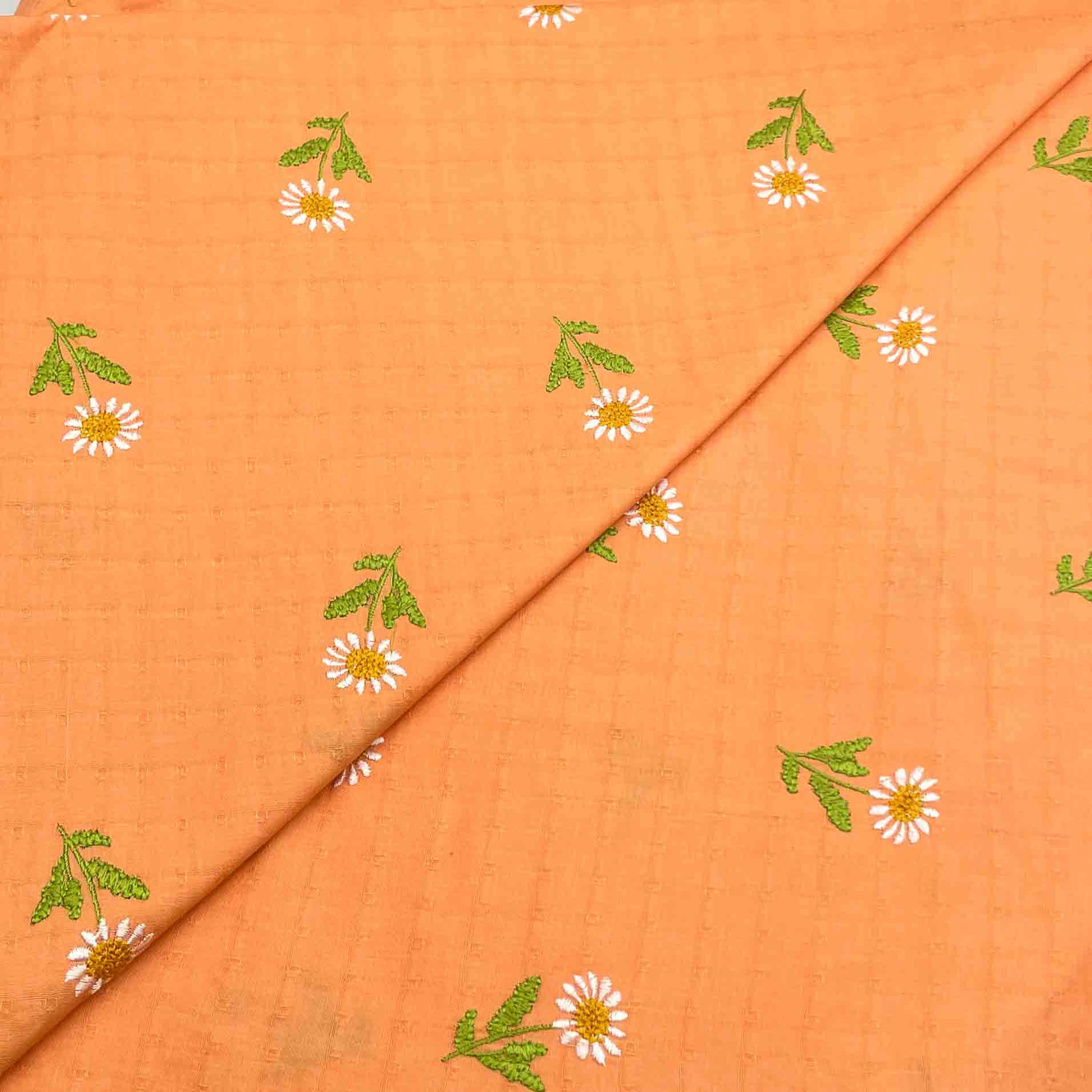 summer batch new-37 Cambric Cotton Wider Embroidery D26D149 - Image 1