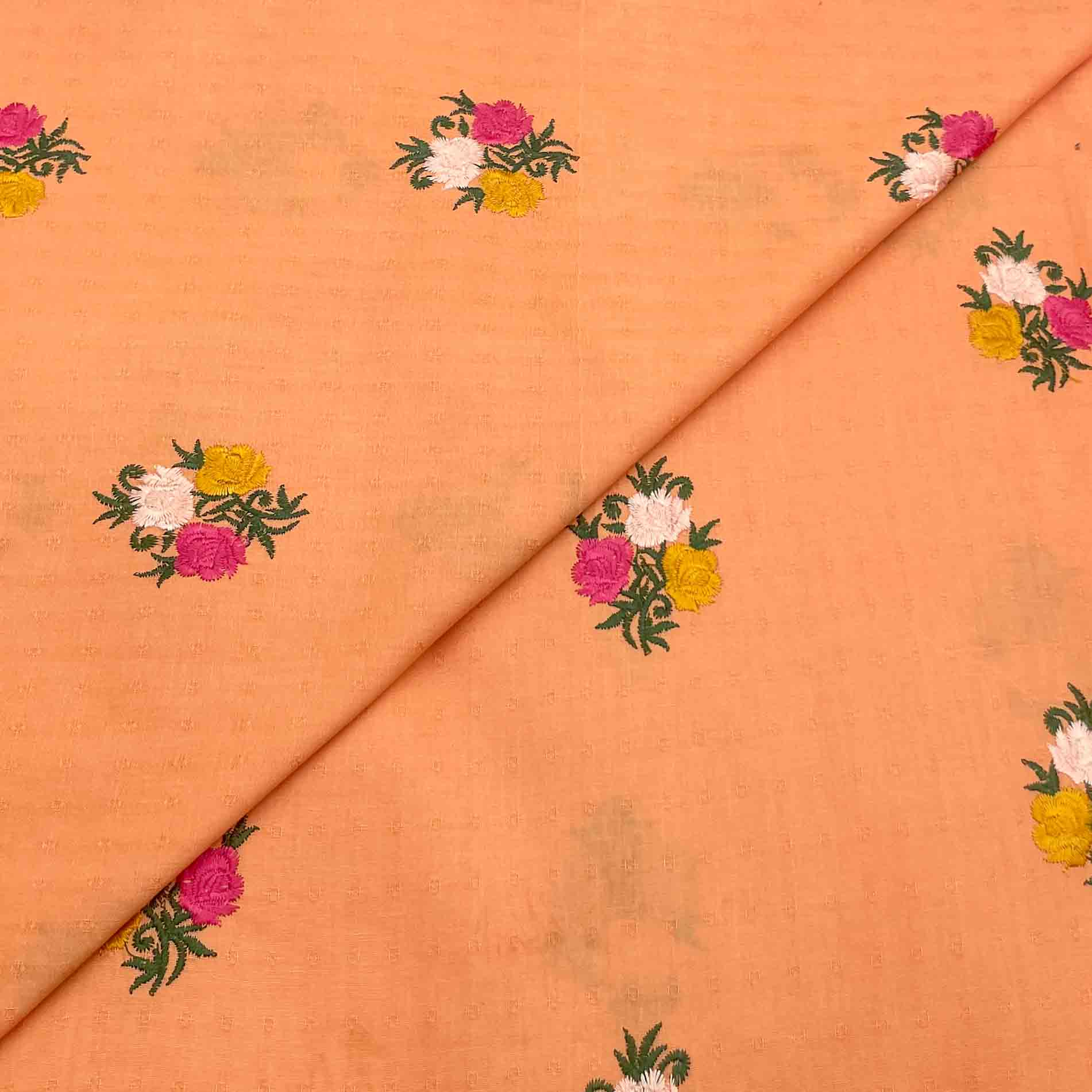 summer batch new-42 Cambric Cotton Wider Embroidery D26D154 - Image 1