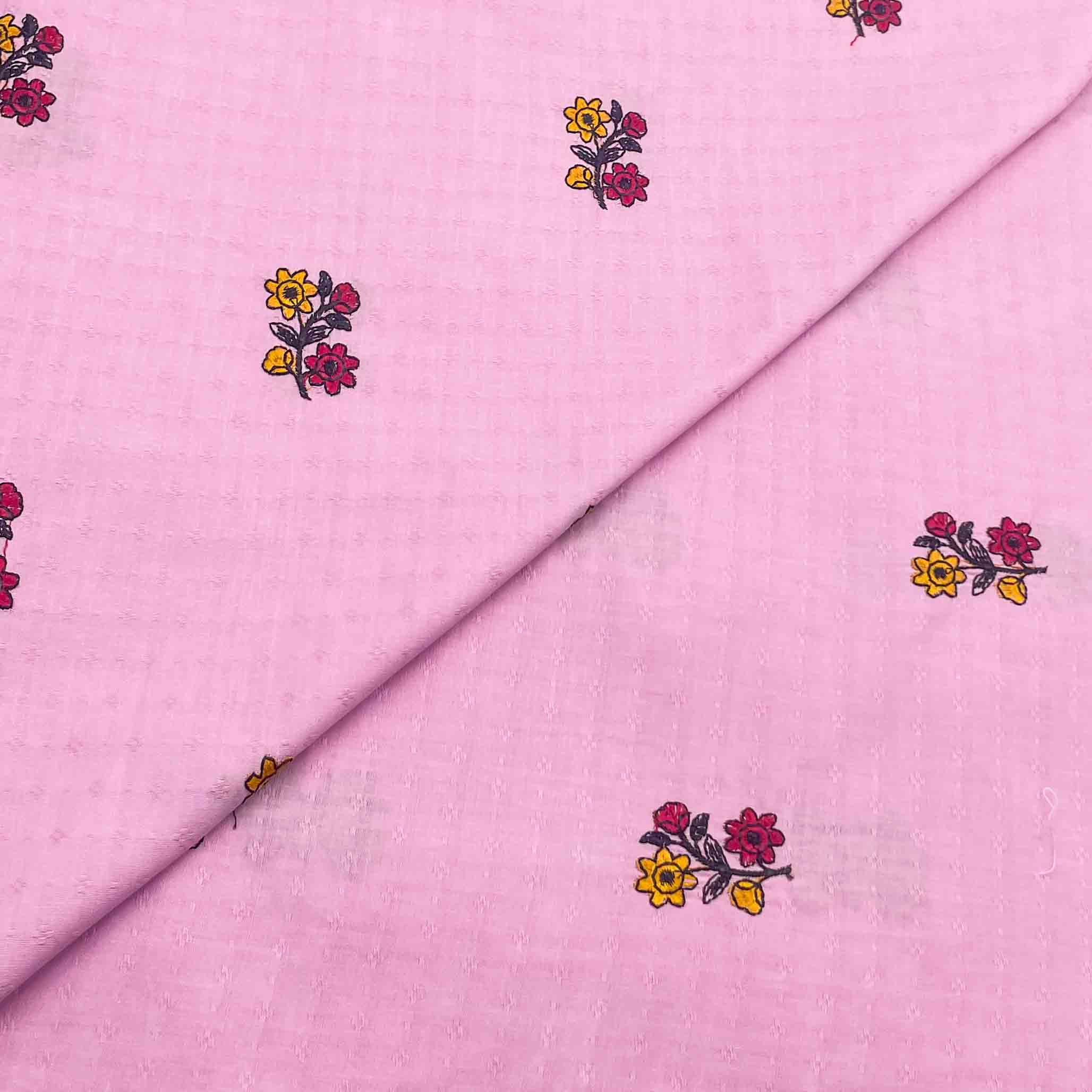 summer batch new-43 Cambric Cotton Wider Embroidery D26D155 - Image 1