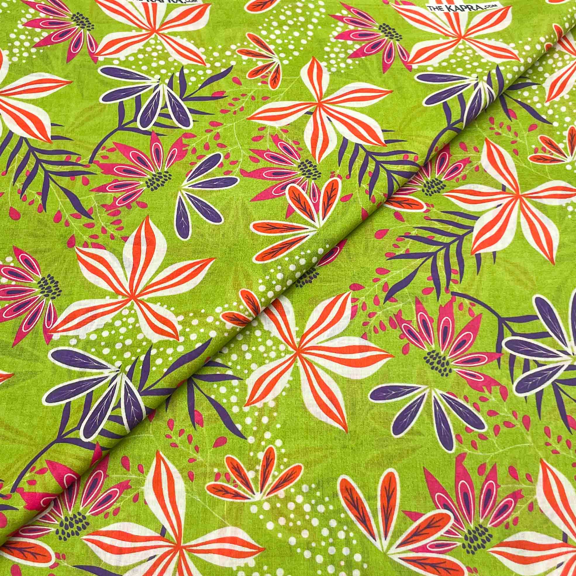 summer batch new-77 Lawn Digital Print D26D798 - Image 1