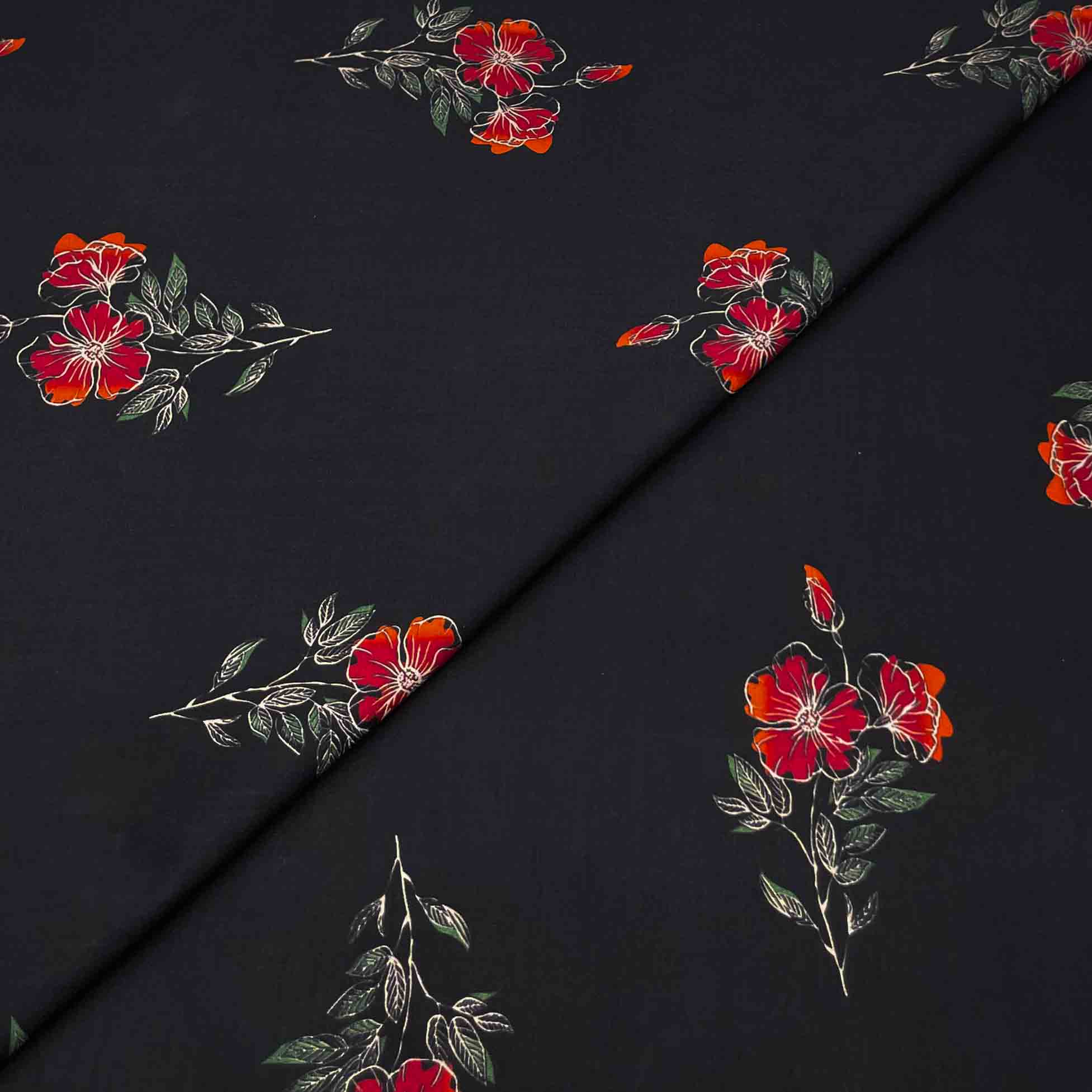 emb print new in-15 Lawn Digital Print D26D827 - Image 1