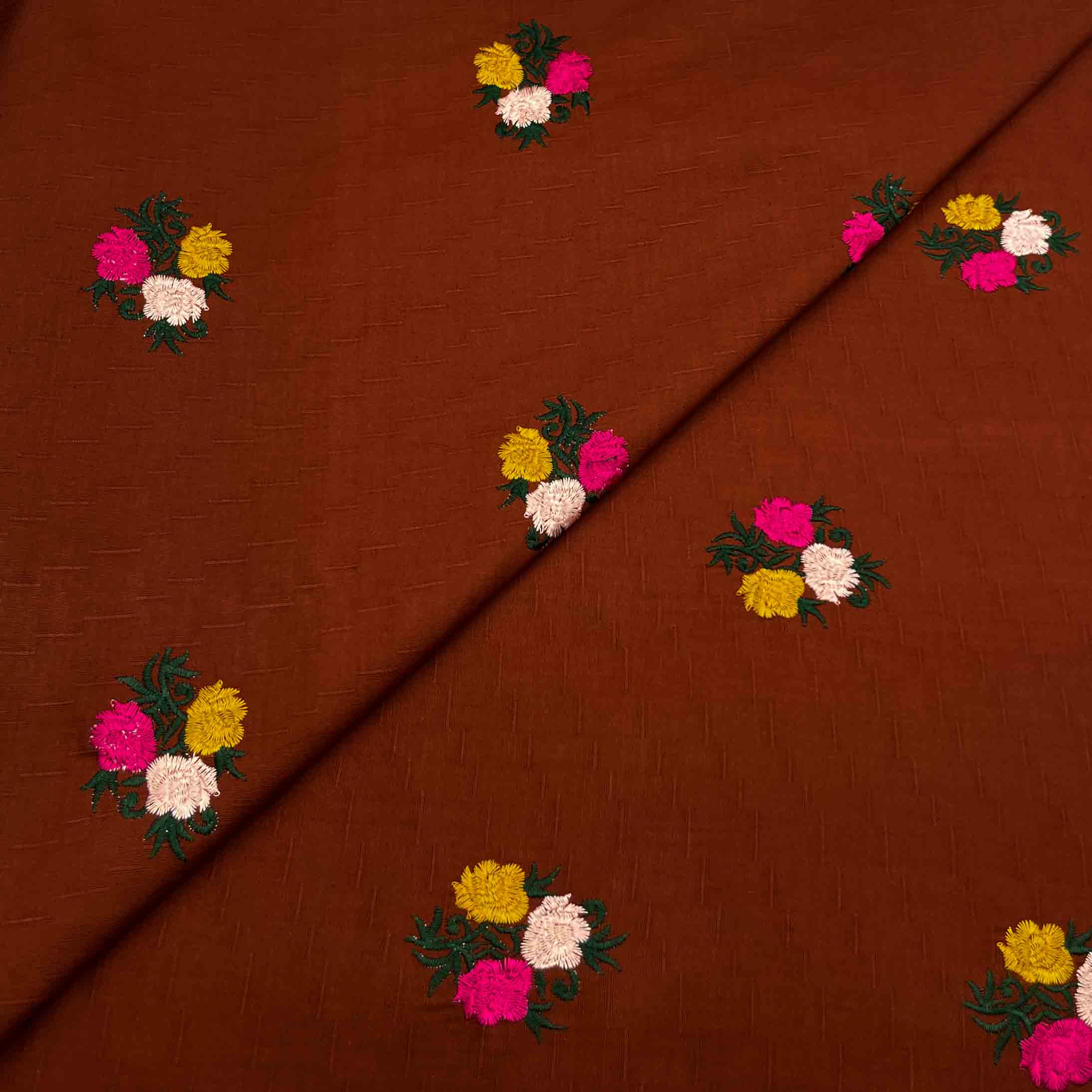 emb print new in-65 Cambric Cotton Wider Embroidery D26D168 - Image 1
