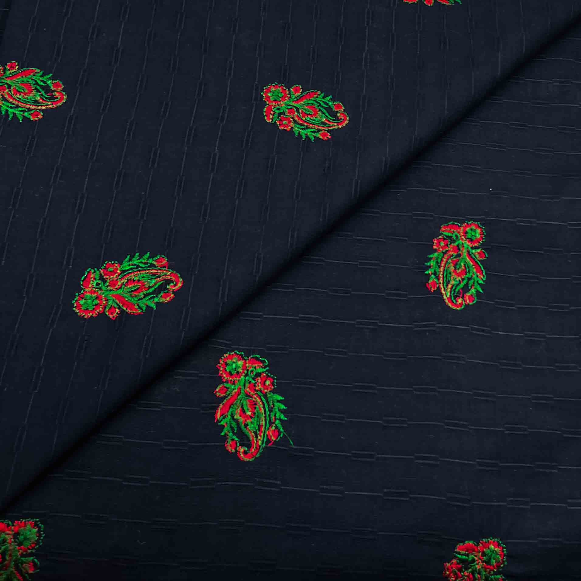 lawn cambric new-17 Cambric Cotton Wider Embroidery D26D183 - Image 1