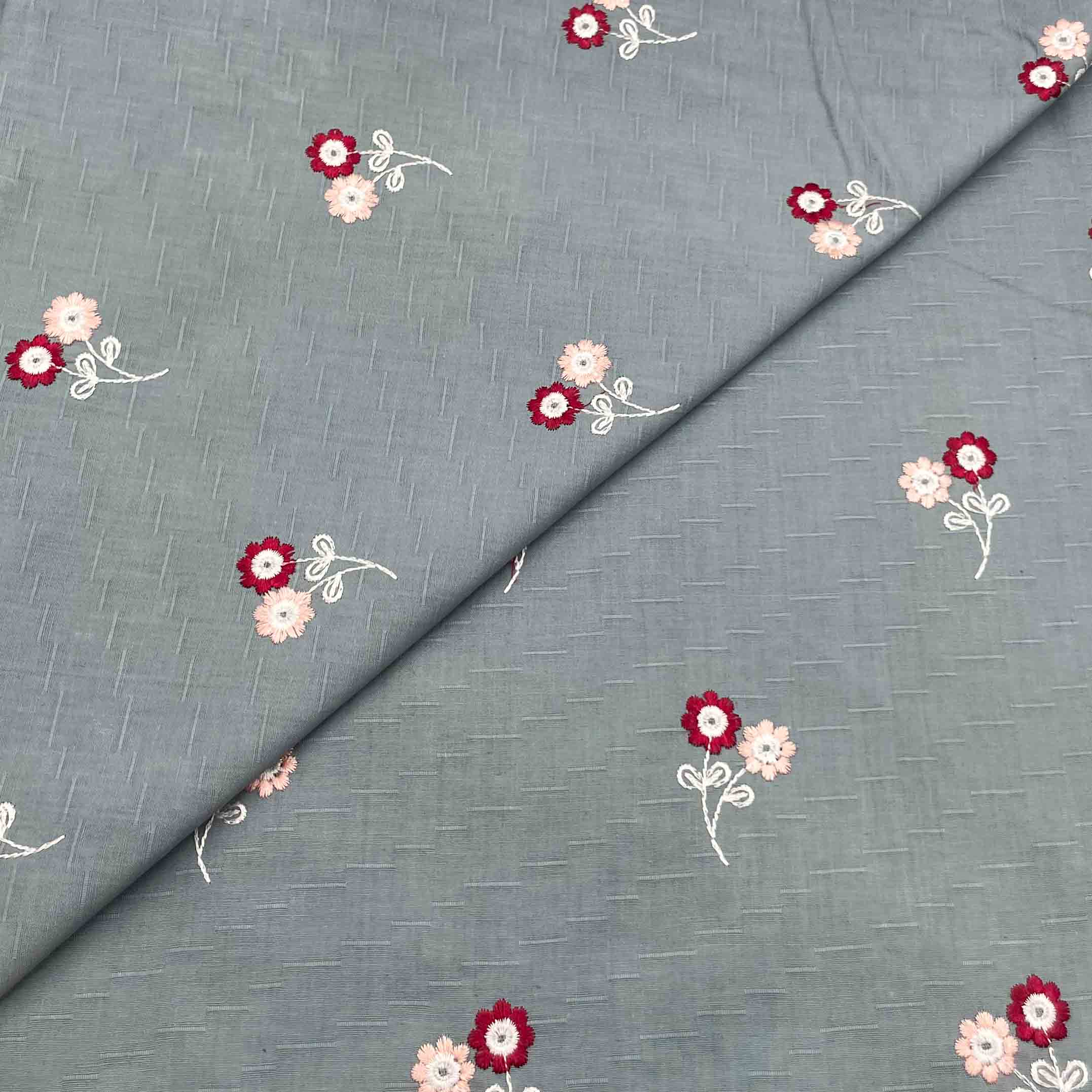 lawn cambric new-24 Cambric Cotton Wider Embroidery D26D190 - Image 1