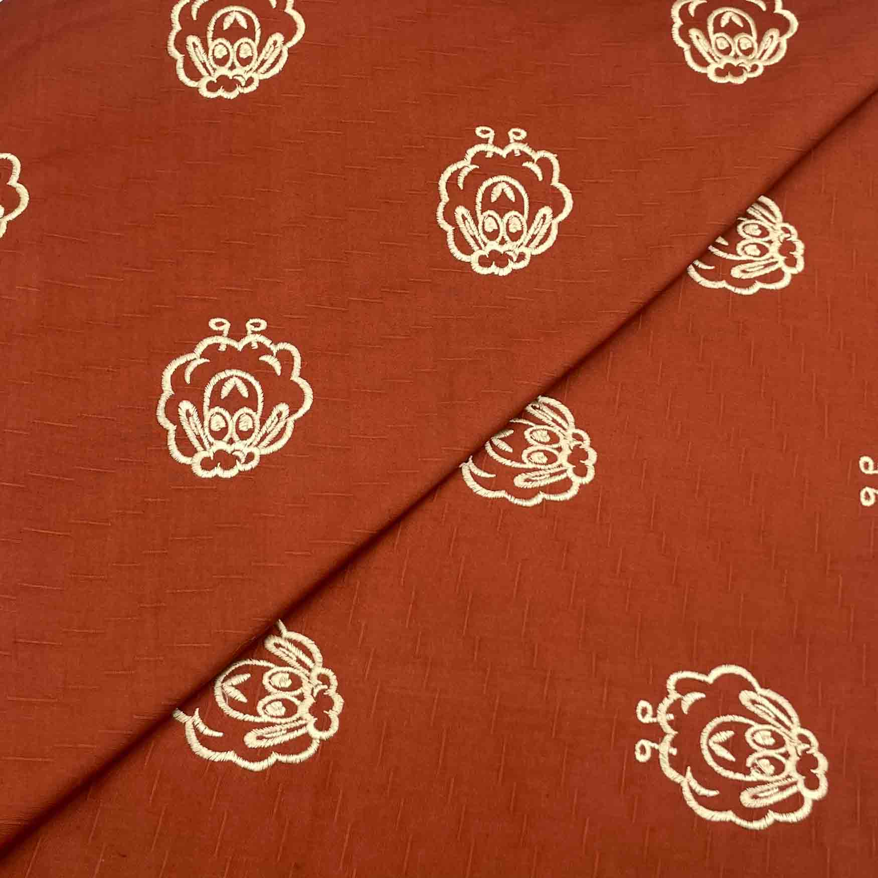 lawn cambric new-12 Cambric Cotton Wider Embroidery D26D197 - Image 1