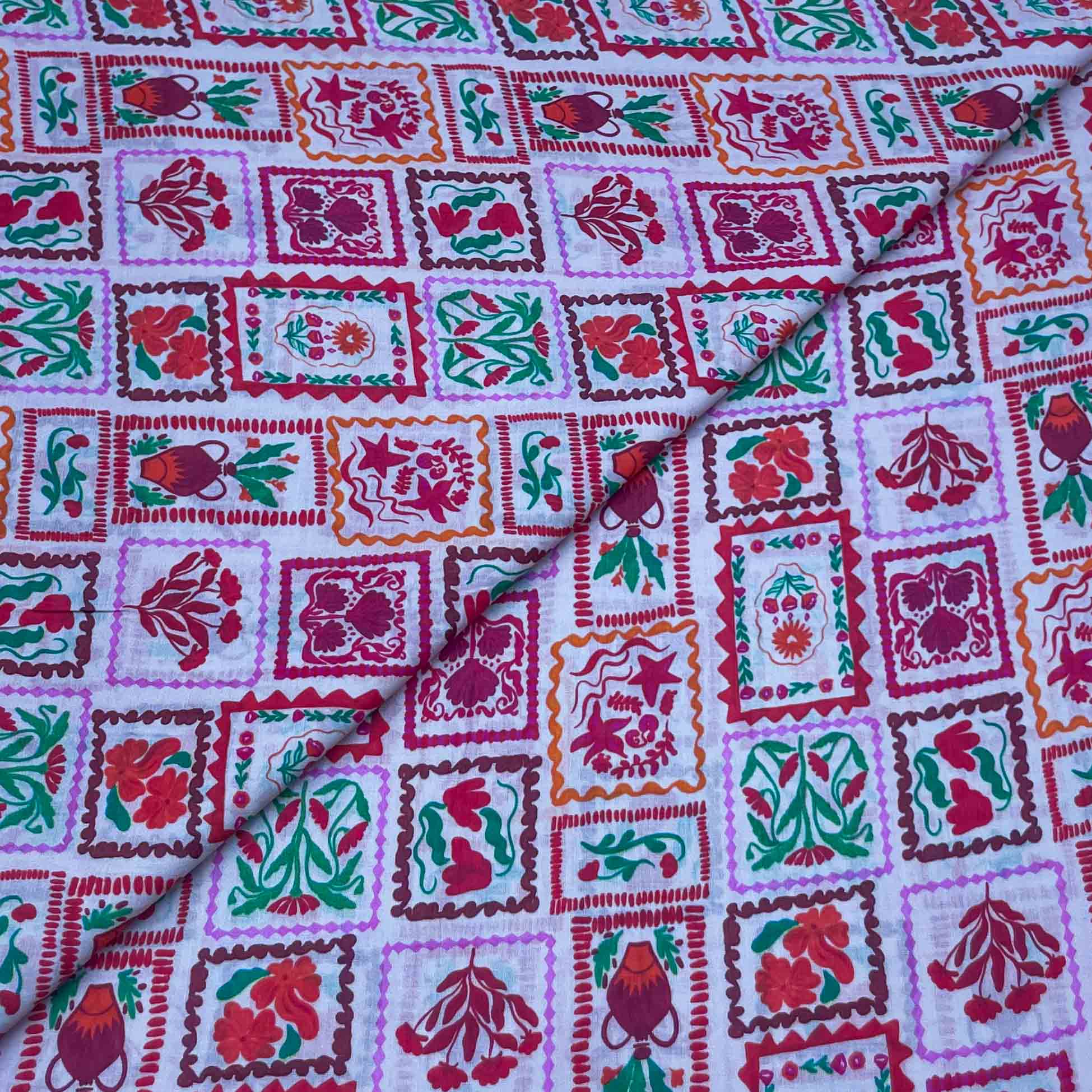 lawn print new batch-50 Lawn Digital Print D26D1015 - Image 1
