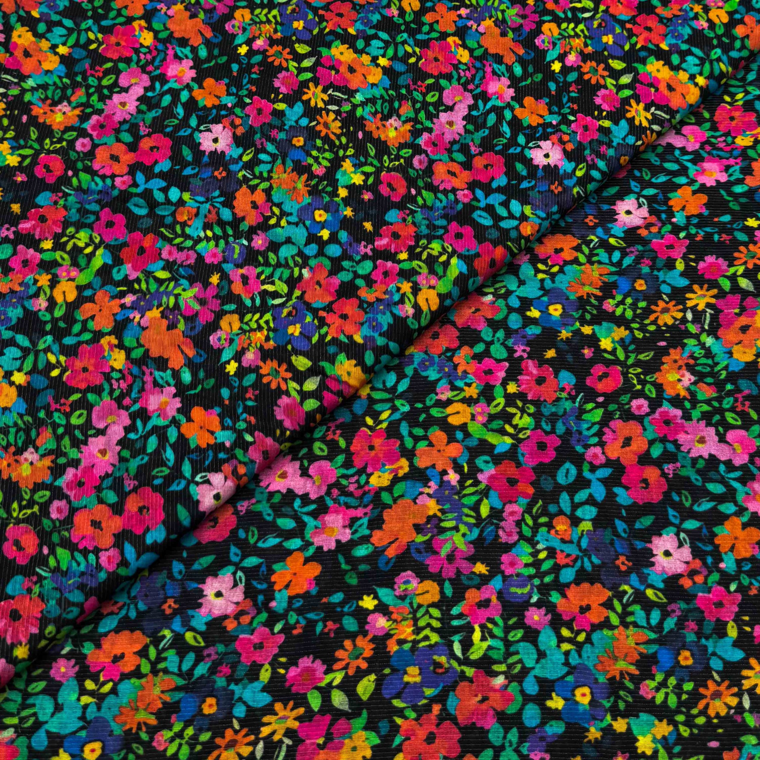 Glittet Lawn Prints New-07 Glitter Lawn Print D26D1138 - Image 1