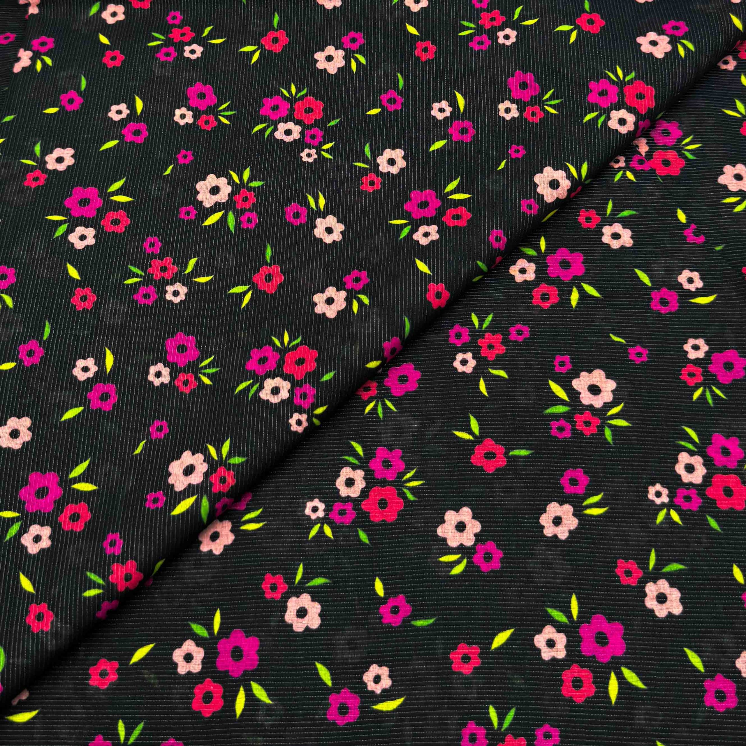 Glittet Lawn Prints New-25 Glitter Lawn Print D26D1153 - Image 1
