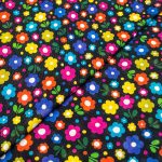 Glitter Lawn Print D26D1101