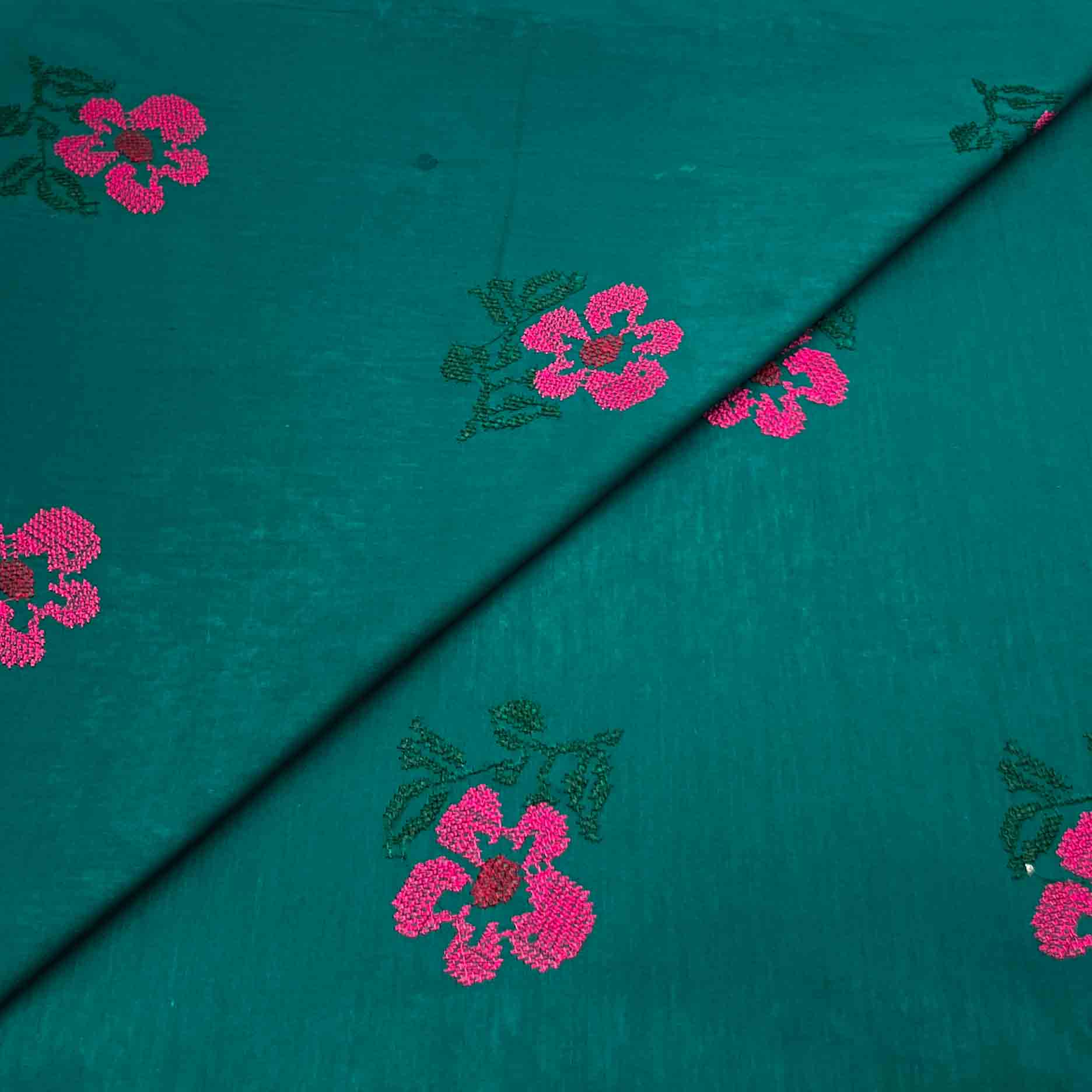 emb zari Lawn Print-37 Lawn Embroidery D26D3319 - Image 1