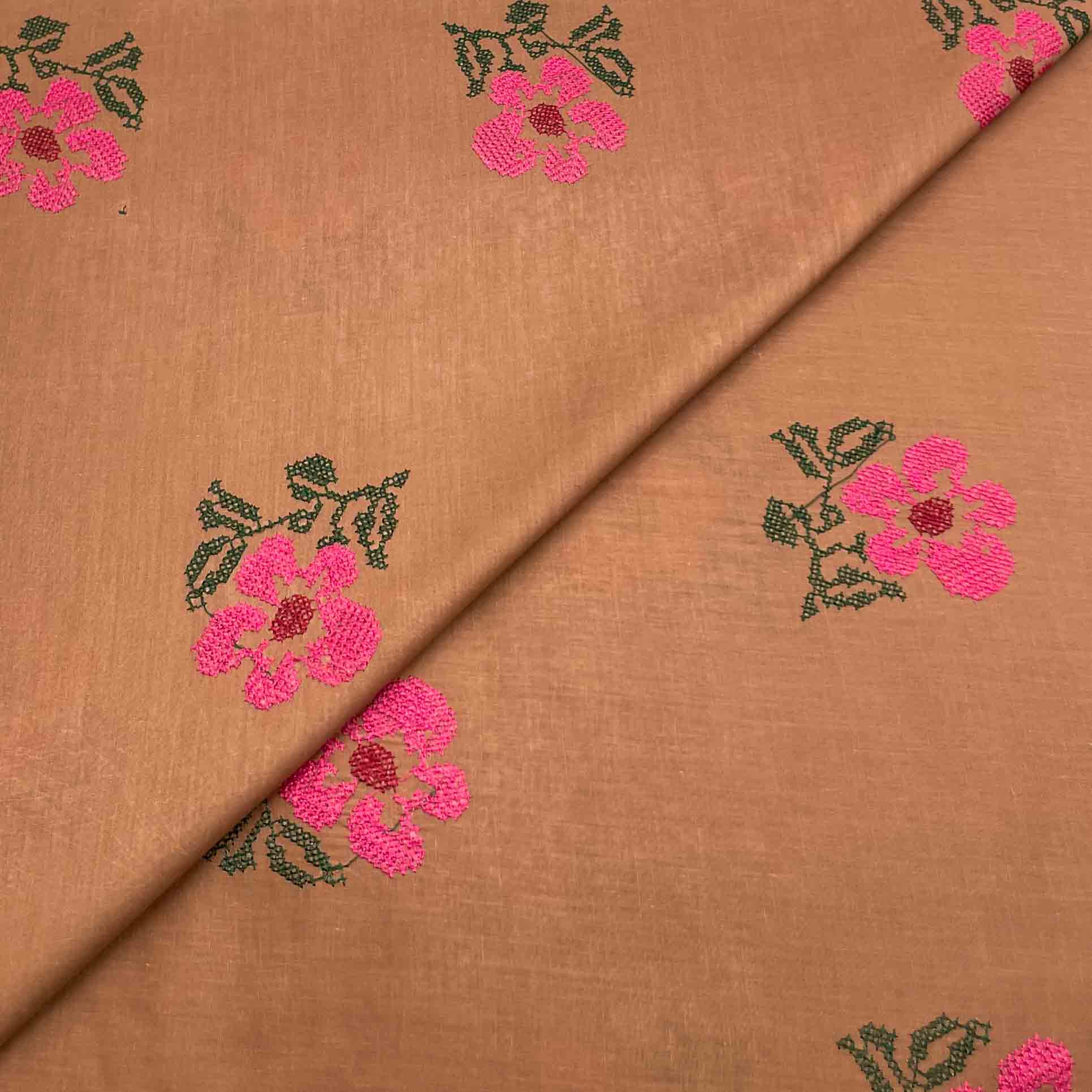 emb zari Lawn Print-39 Lawn Embroidery D26D3321 - Image 1
