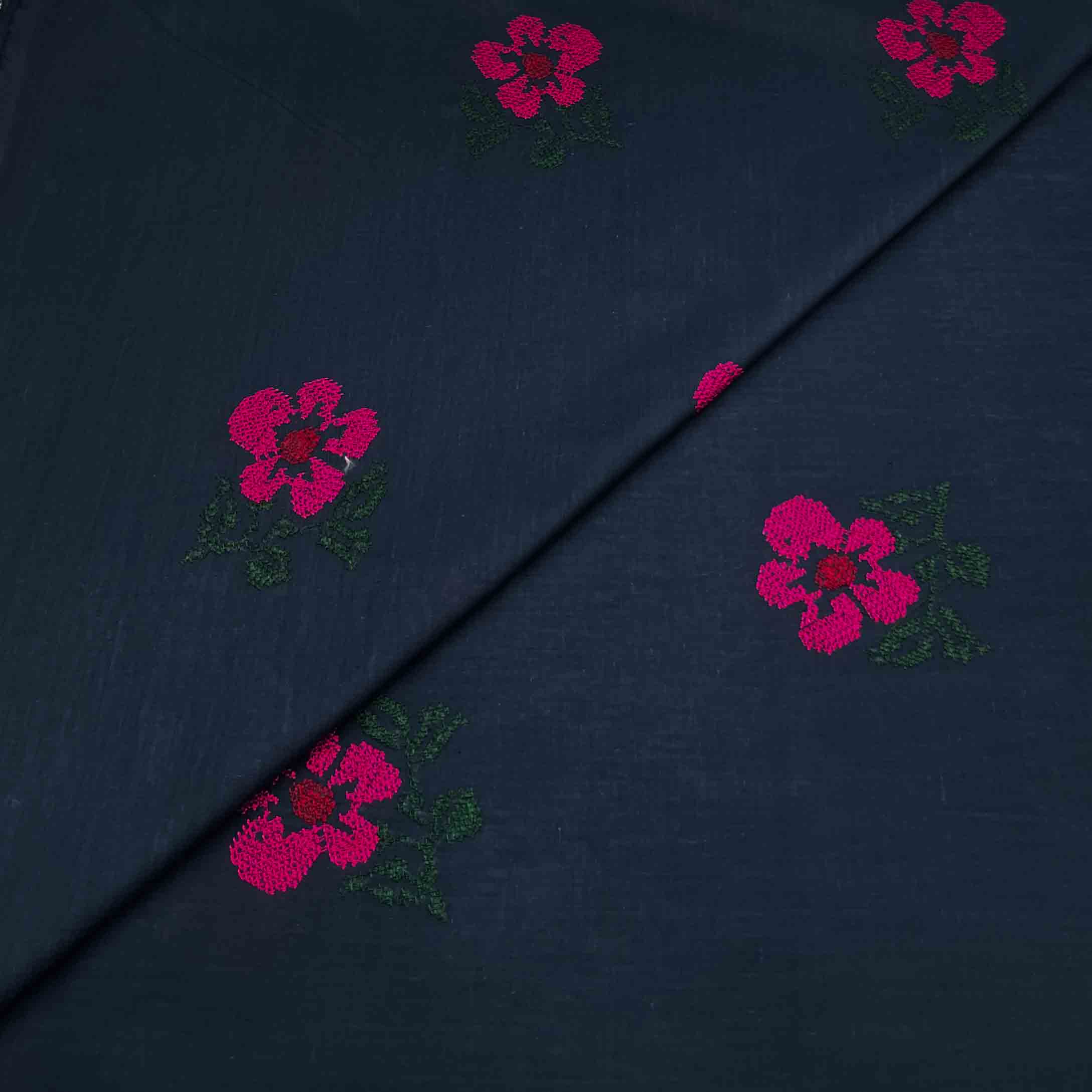 emb zari Lawn Print-44 Lawn Embroidery D26D3326 - Image 1