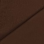 Floral Linen Dark Brown