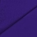 Floral Linen Deep Purple