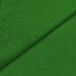 Floral Linen Forest Green
