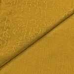 Floral Linen Mustard