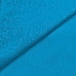 Floral Linen Sky Blue