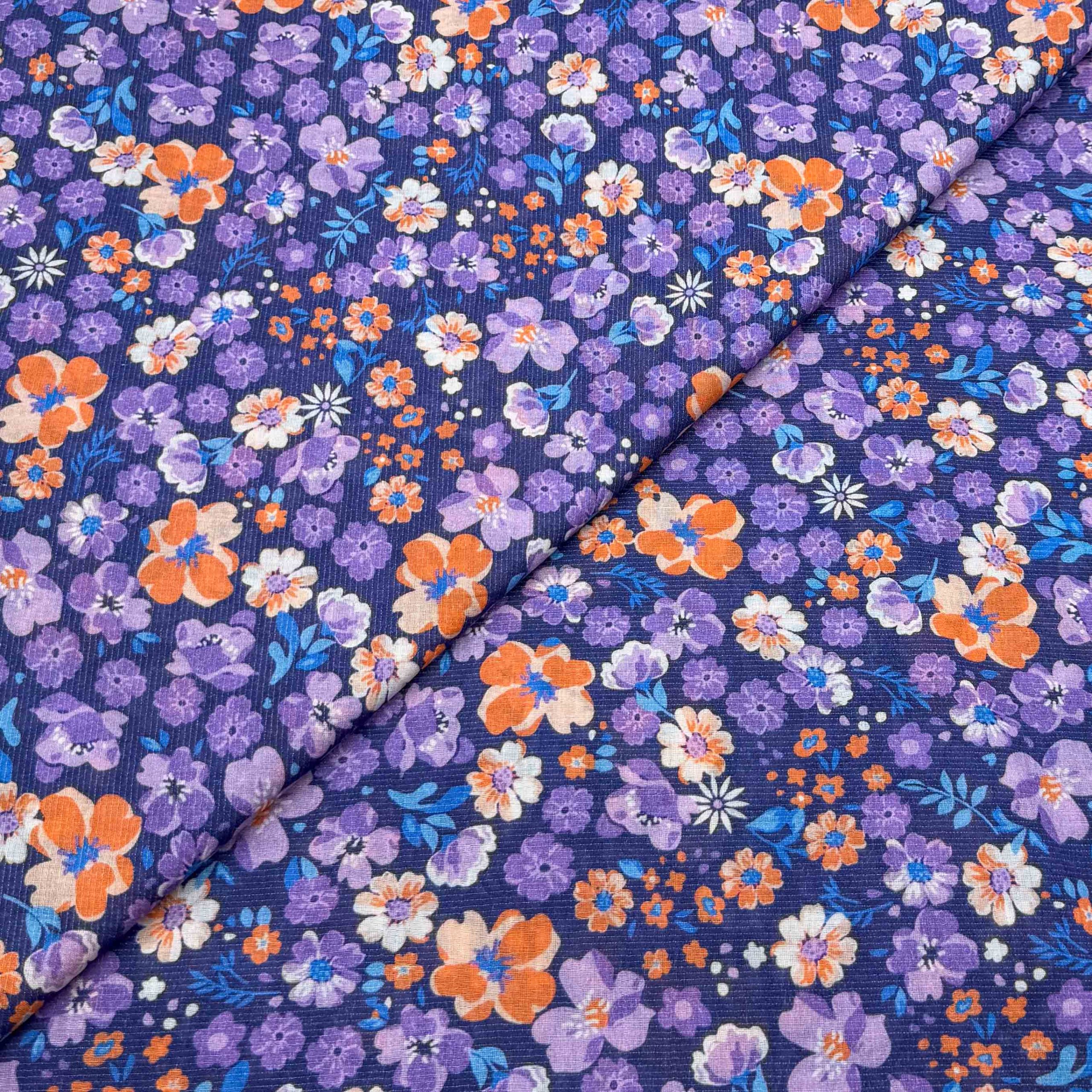 lawn prints new-15 Glitter Lawn Digital Print D26D1408 - Image 1