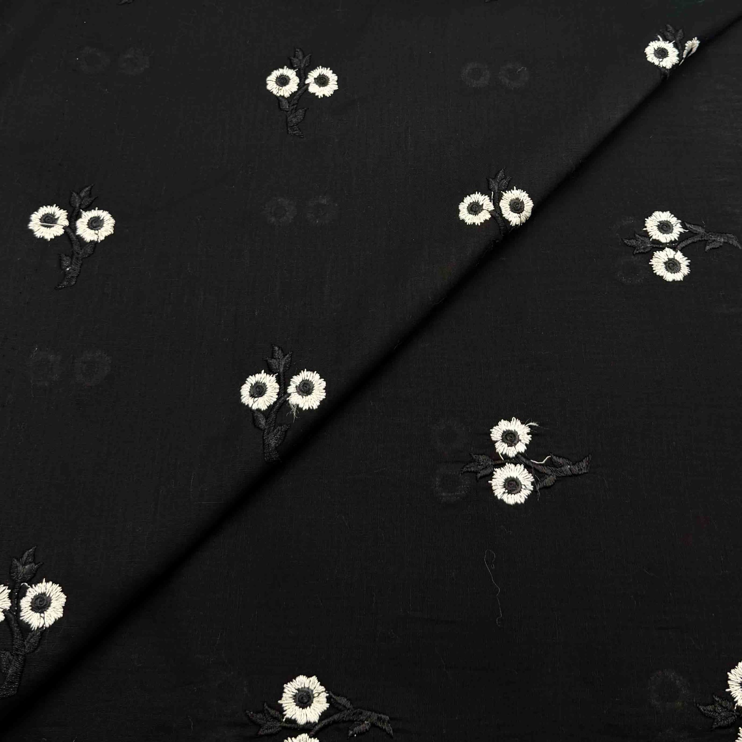 monochrome embroidery-06 Lawn Embroidery D26D3416 - Image 1