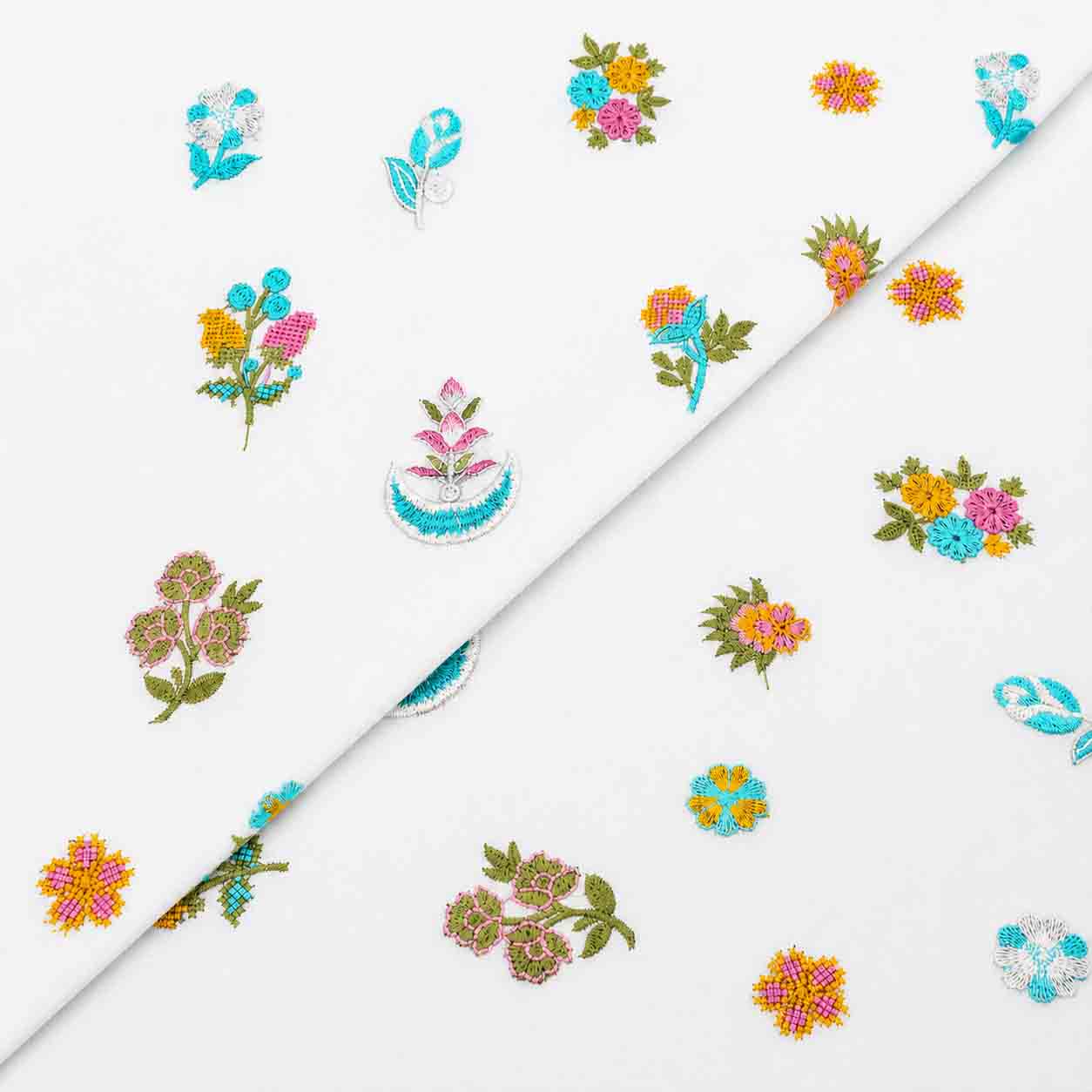 new lawn embroidery-4 Lawn Embroidery D26D3438 - Image 1