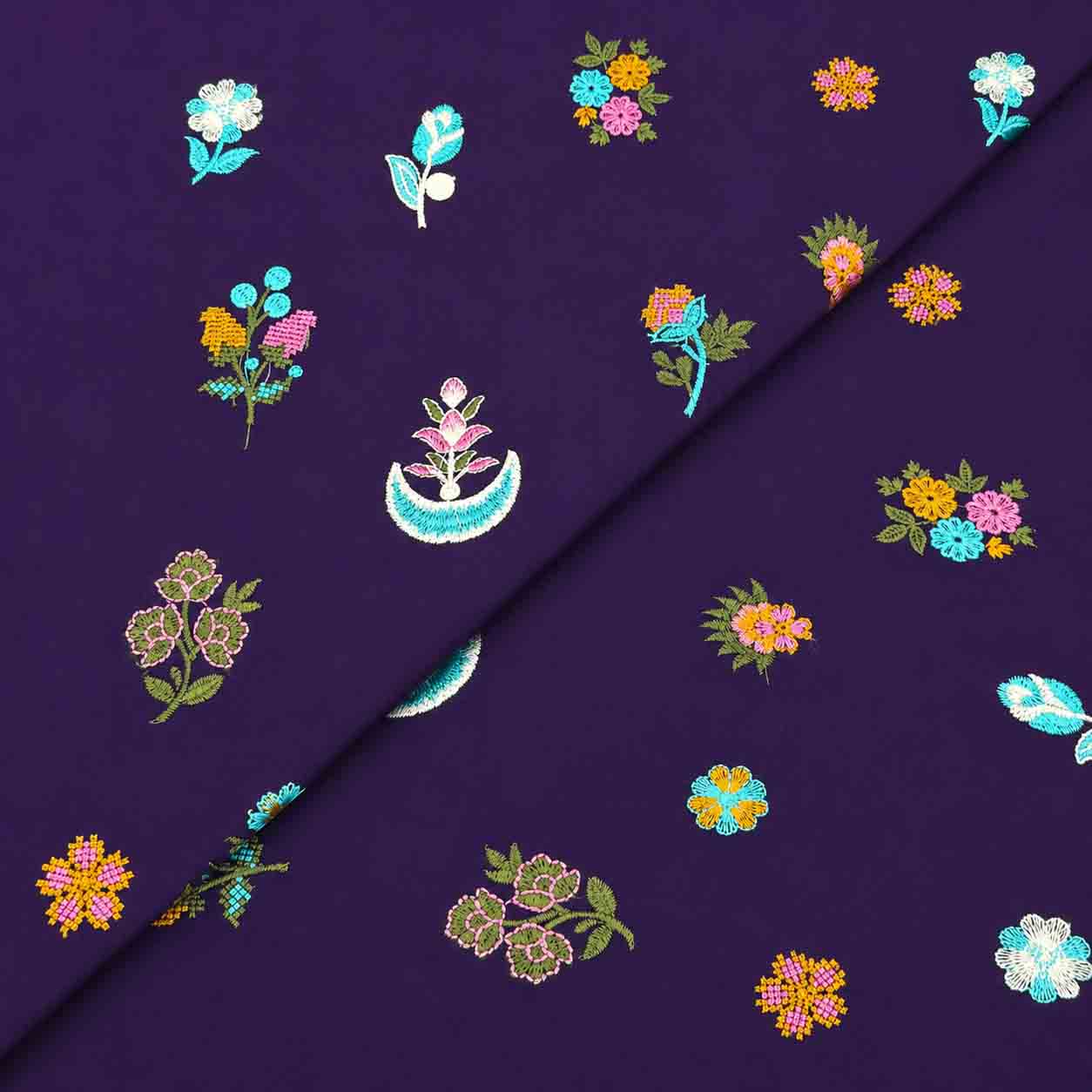 new lawn embroidery-6 Lawn Embroidery D26D3440 - Image 1