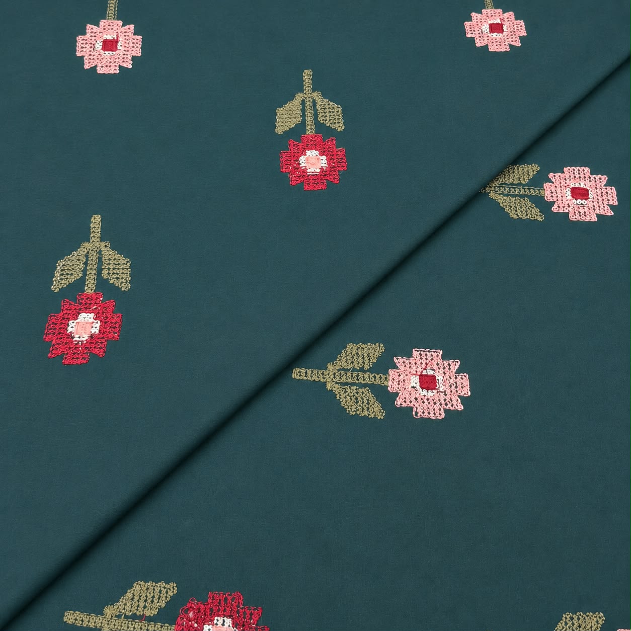 Lawn New Embroidery 5 Lawn Embroidery D26D3479 - Image 1