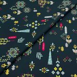 Premium Linen Digital Print D27D147