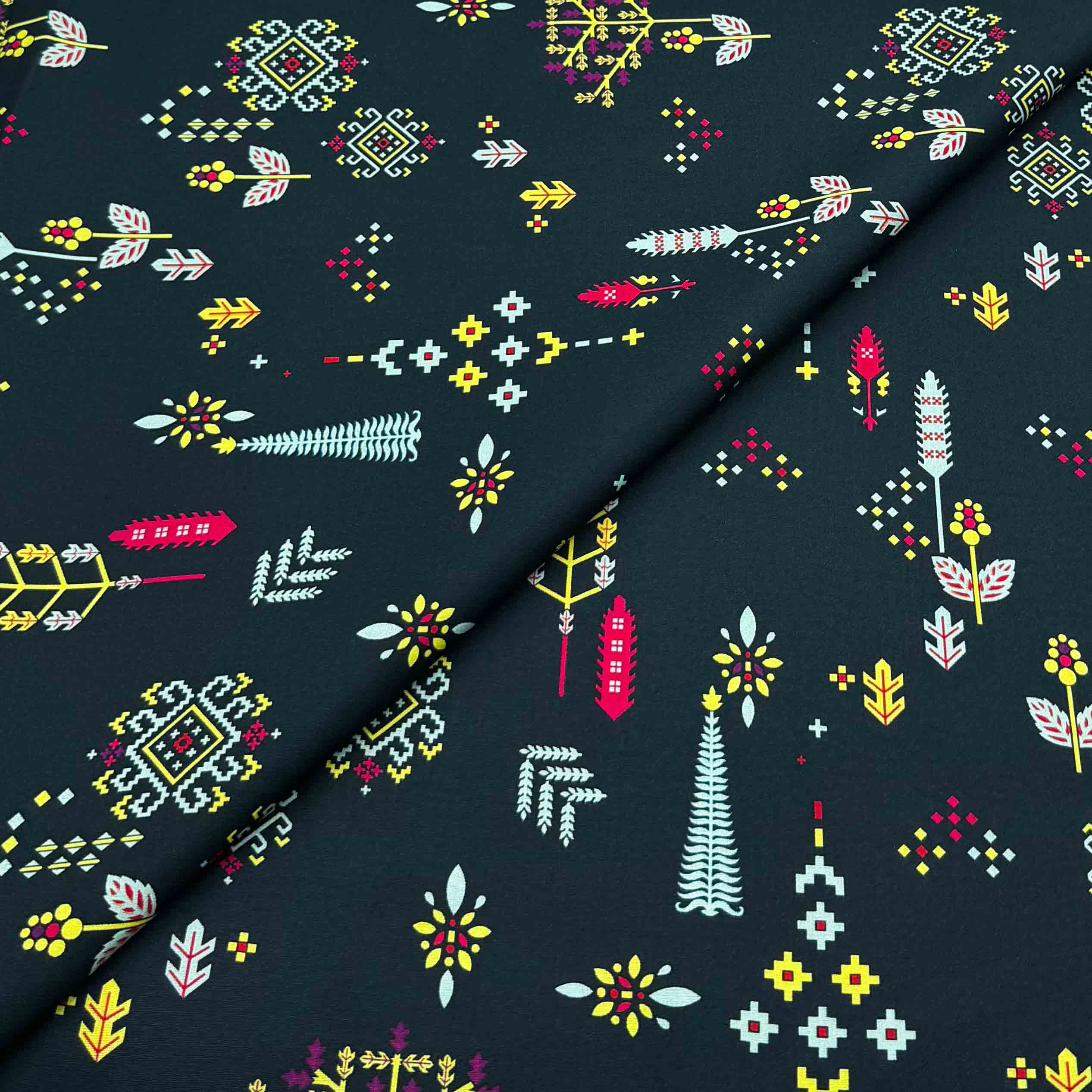 New linen digital prints-47 Premium Linen Digital Print D27D147 - Image 1