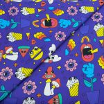 Premium Linen Digital Print D27D182