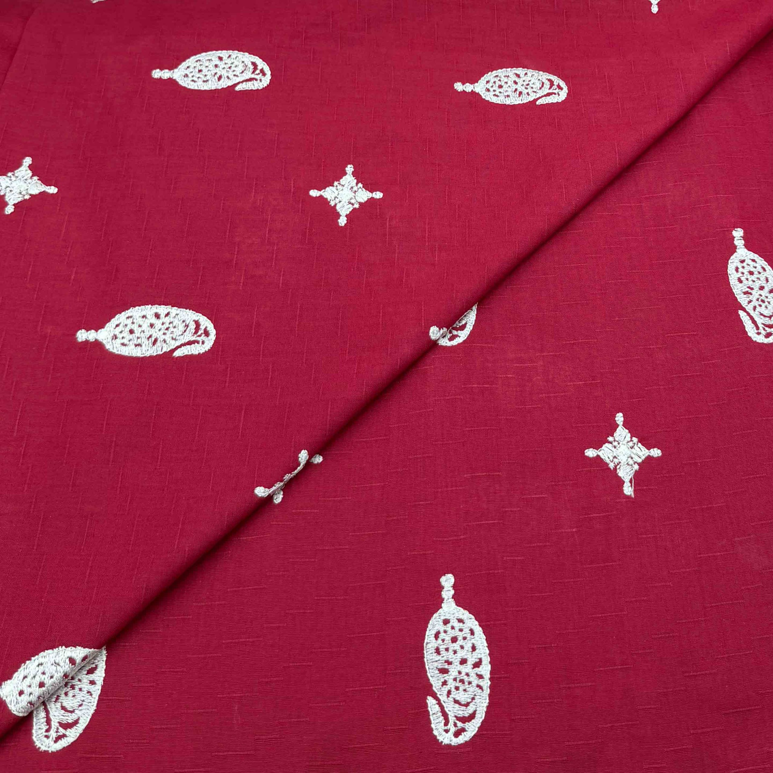cambric embroidery new-10 Cambric Cotton Wider Embroidery D26D230 - Image 1