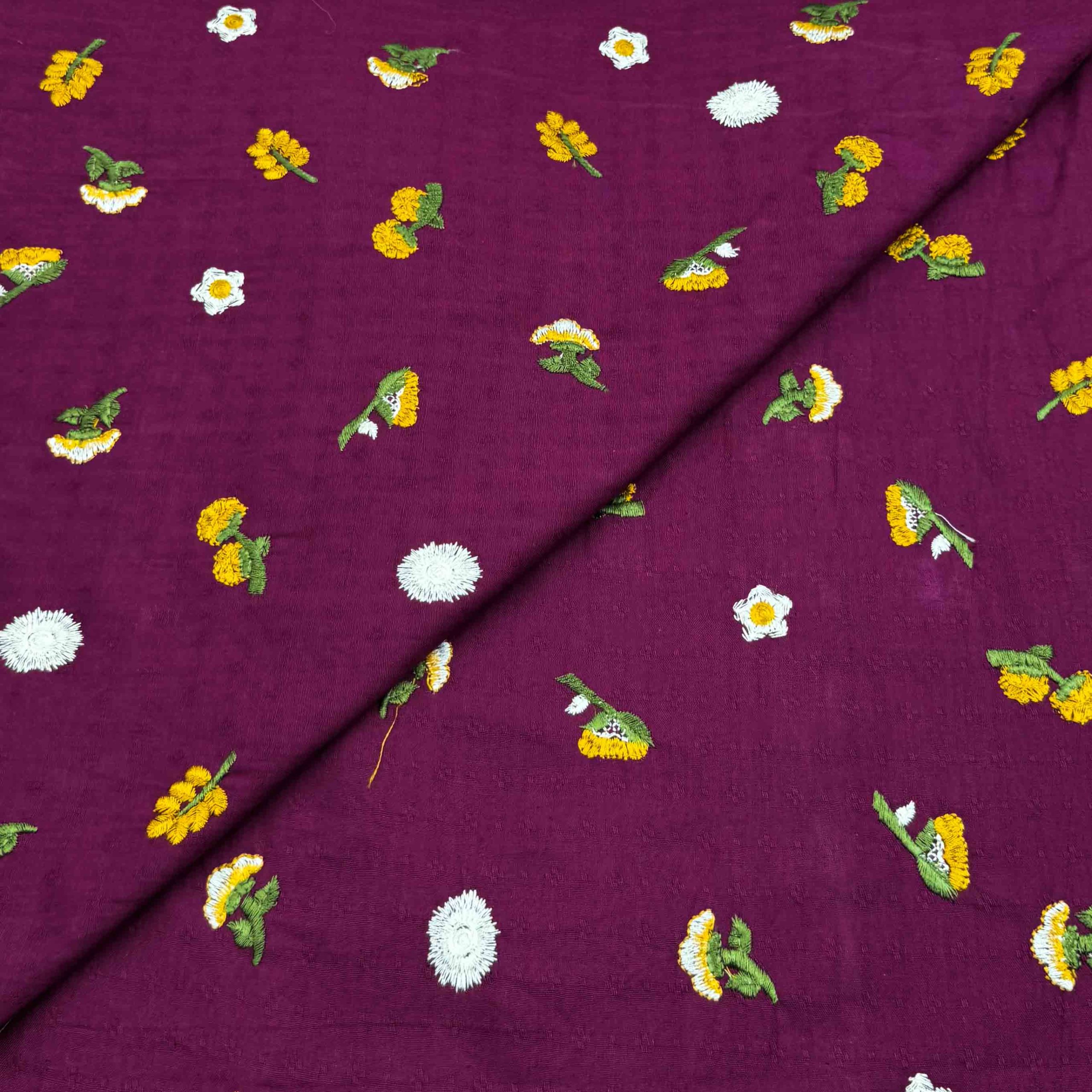 cambric embroidery new-21 Cambric Cotton Wider Embroidery D26D244 - Image 1