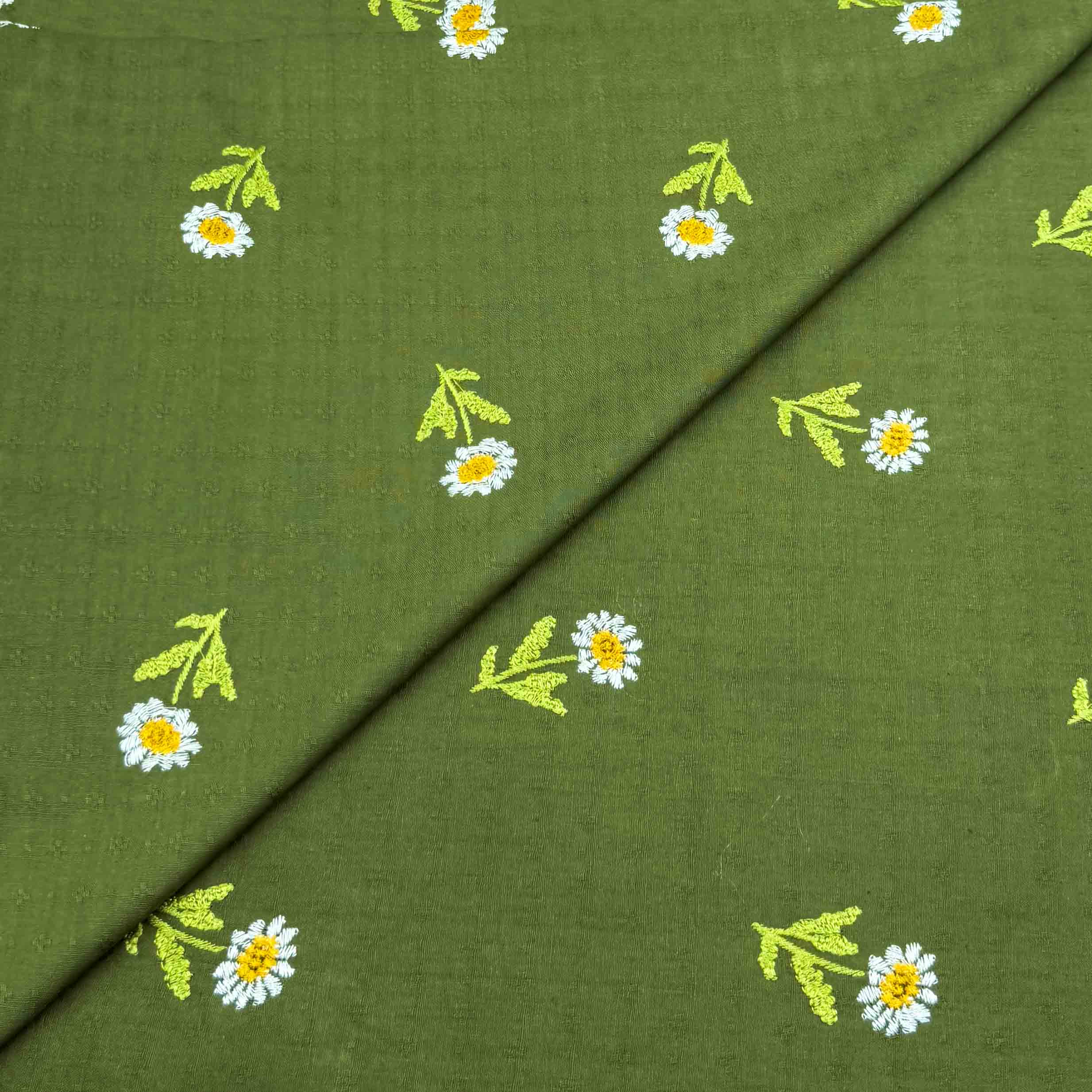 cambric embroidery new-24 Cambric Cotton Wider Embroidery D26D245 - Image 1