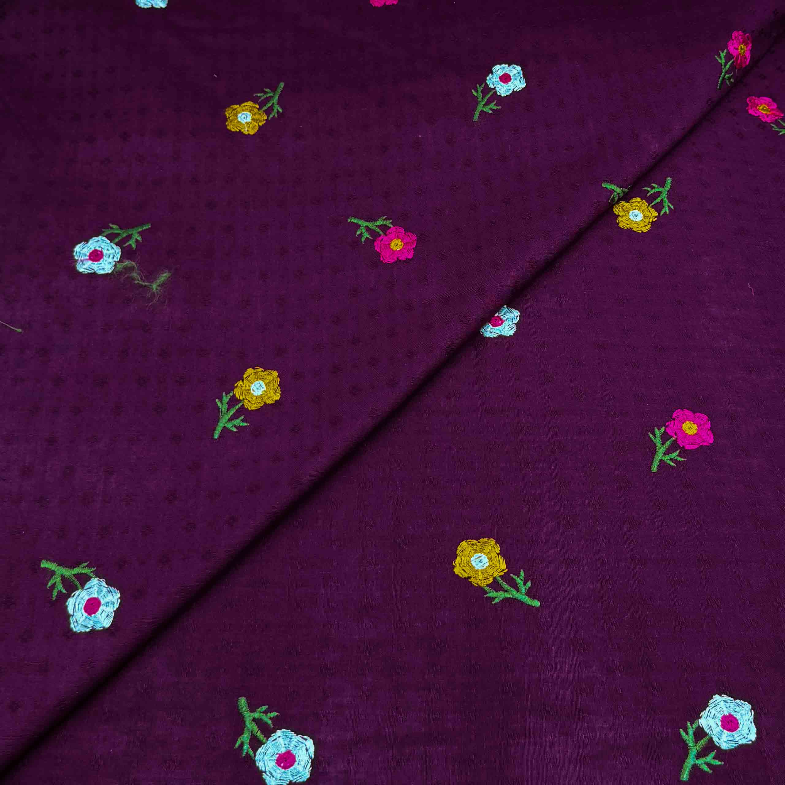 cambric embroidery new-30 Cambric Cotton Wider Embroidery D26D251 - Image 1